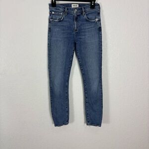 Agolde Toni High Waisted Skinny Jeans